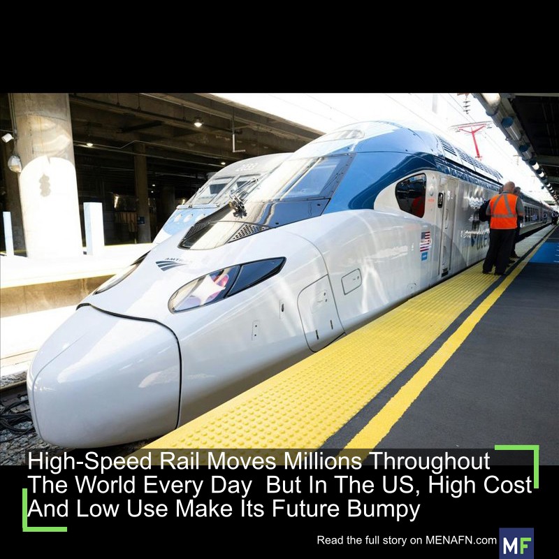 MENAFN's tweet image. High-Speed Rail Moves Millions Throughout The World Every Day But In The US, High Cost And Low Use Make Its Future Bumpy #High-Speed #Rail #Moves #Millions #Throughout #World #Every #Cost #Make #Future #Bumpy #Airports #Flights #Cars #Vessels #Electric… dlvr.it/TPbD1x