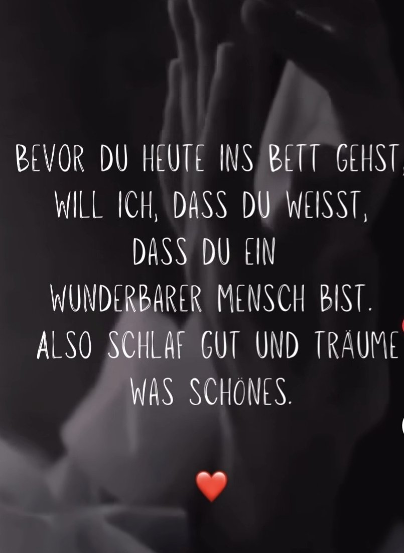 WÜNSCHE EUCH EIN SCHÖNEN ABEND...💙