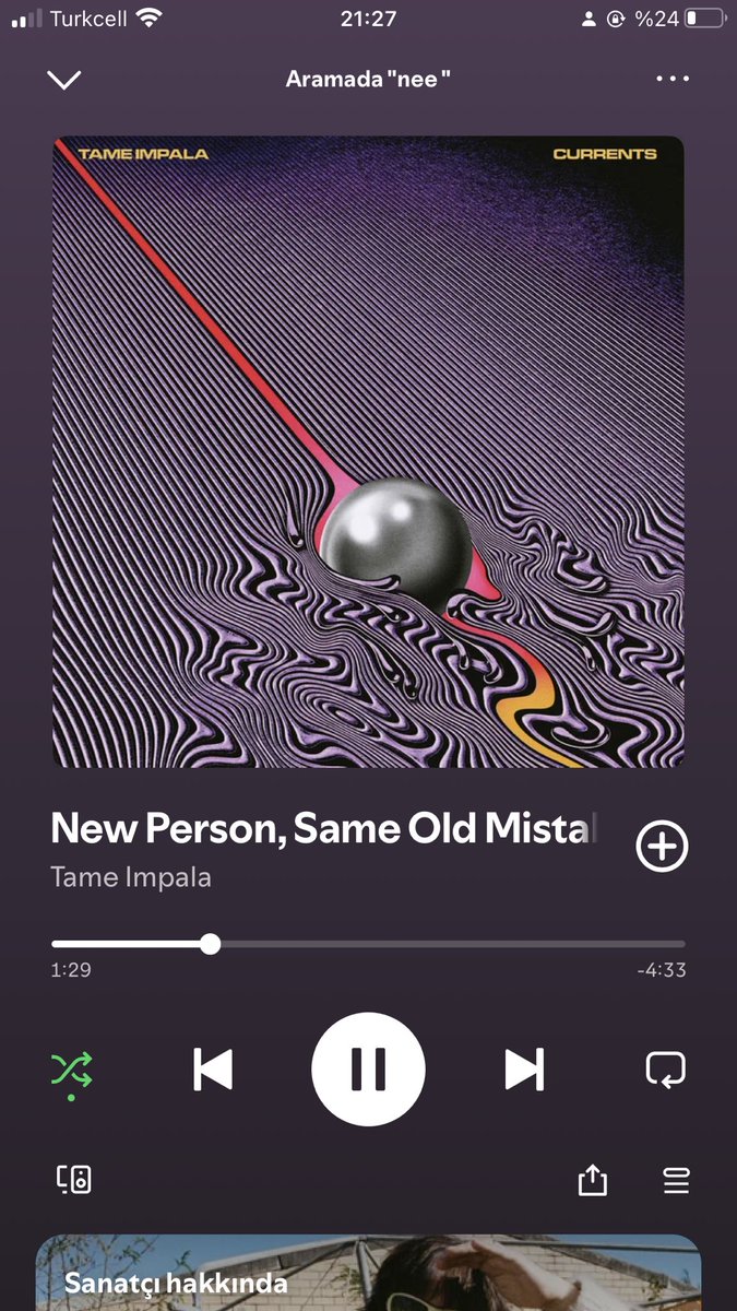 karar almadan once/aldiktan sonra dinledigim sarki