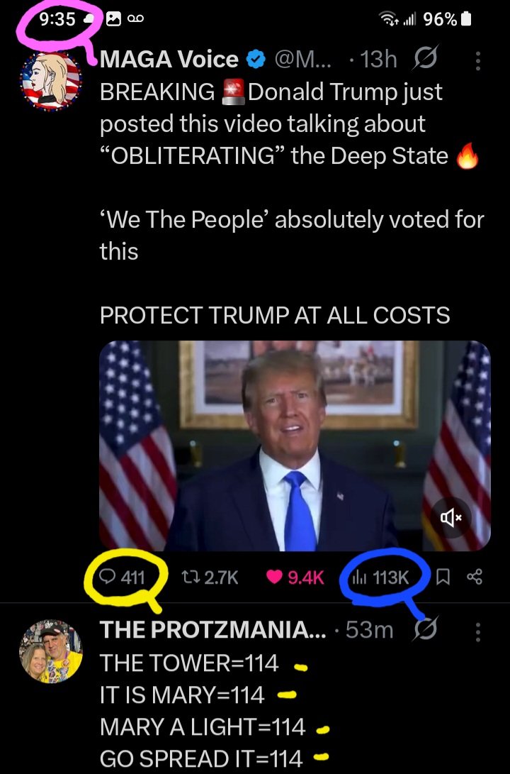 DeanDavis33's tweet image. 🎰 #WhatAreTheOdds 🪽
4️⃣1️⃣1️⃣ #FourOneOne 🪞
3️⃣1️⃣1️⃣ #ThreeOneOne 
9️⃣3️⃣5️⃣ #NineThreeFive