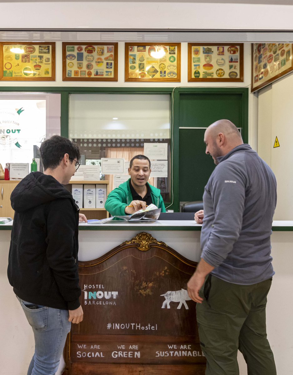 ✨ A #InoutHostel, estar ben atès està assegurat… 😏

Aquí el que realment marca la diferència és el nostre equip, que t’ajuda amb qualsevol dubte o recomanació i et fa sentir com a casa des del minut zero.💚

Ja has vingut a alguna vegada? I si no… a què esperes?
_
#Barcelona