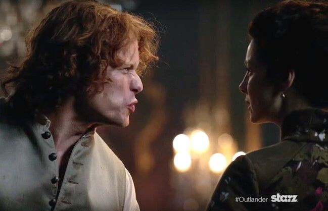 point_blank1959's tweet photo. BJR, the main cause for the blazing row in Paris. It ended up in disaster for both and Jamie screaming 'Claire!!!'   -  @starz #SamHeughan #CaitrionaBalfe #OLS2 https://t.co/npQldkAX7i