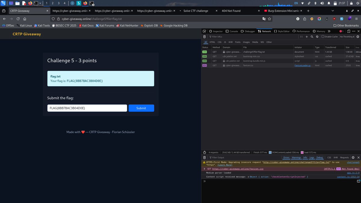 0xSt4rk007's tweet image. Day 32

- More @tryhackme #adventofcyber2025 

- read 5 writeups on medium about @supabase platform and misconfigs related to it

#ethicalhacking #bugbounty #InfoSec #100daysofsecurity #journey #tryhackme