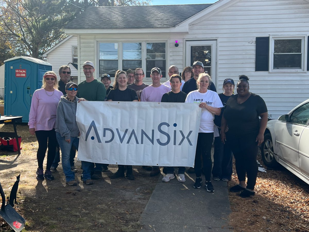 Proud to join with AdvanSix + Rebuilding Together Richmond last month to support a Hopewell homeowner with essential repairs. Strong communities drive regional growth. 

#GivingBack #Partnership #CommunityImpact