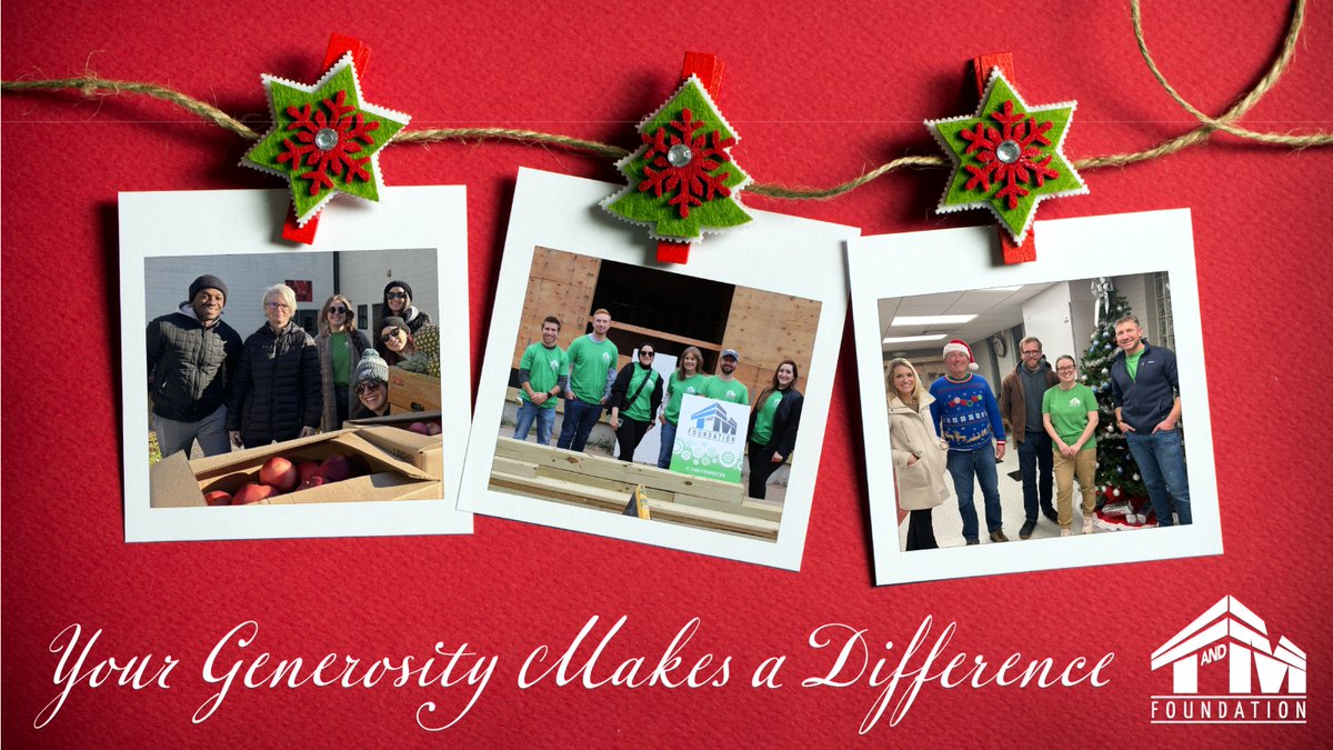 Happy Giving Tuesday! As the year ends, we’re reminded of the impact made possible by donors like you. Please consider supporting the T&amp;M Foundation. Your year-end gift helps us continue making a positive difference. Wishing you a happy holiday season! tandmassociates.com/tm-foundation/…