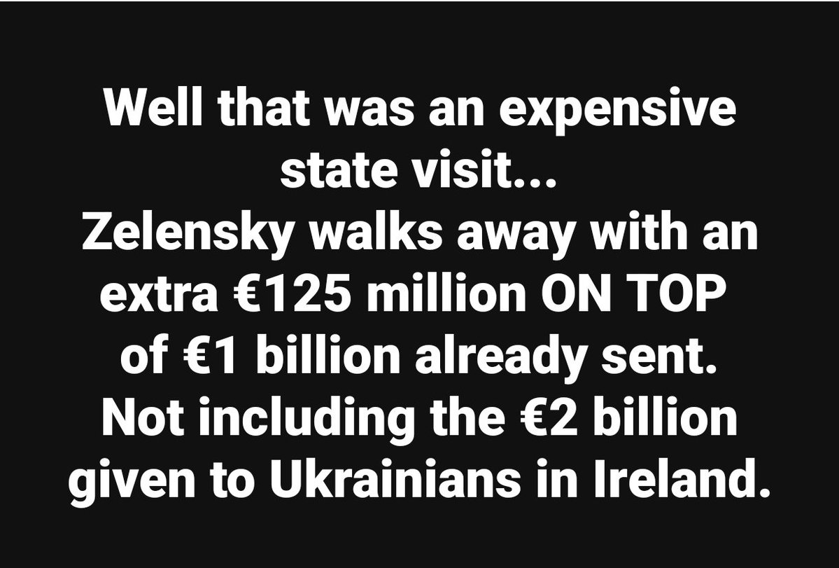 Which will cover the €100 million Ukraine's second in command Yermak  stole and also leave €25 million for the man himself.

💶🧽🧼💰
