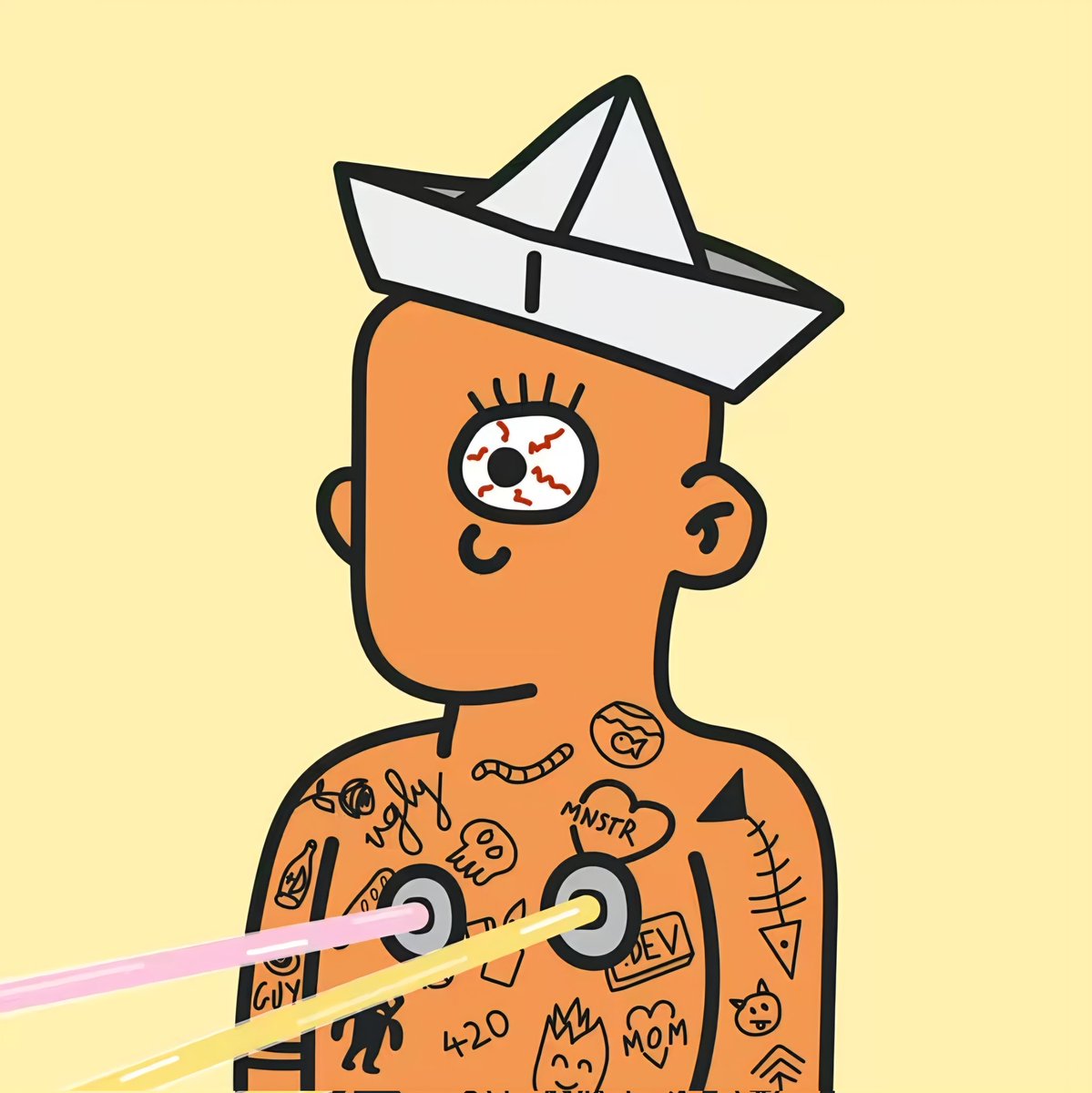 <a href="/GuyLeDouceNFT/">Guy Le Douce 🛰️</a> <a href="/SquigsNFT/">SQUIGS 👁️ | MINT LIVE</a> Now what, if I eat this Taco the universe may fall apart 🤔 what kind of Taco is this? These Squigs better not have messed with my Tacos 💪