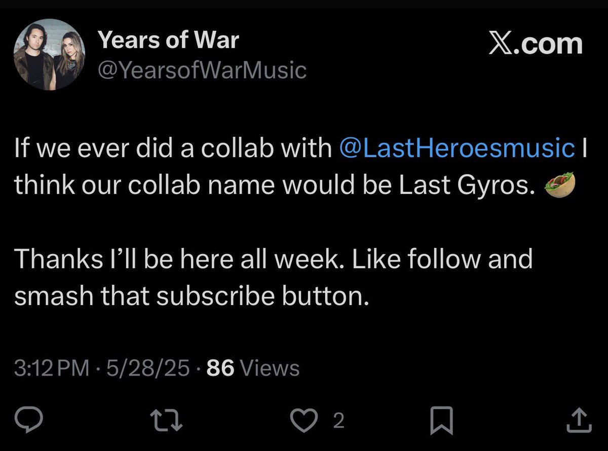 Years of War tweet media