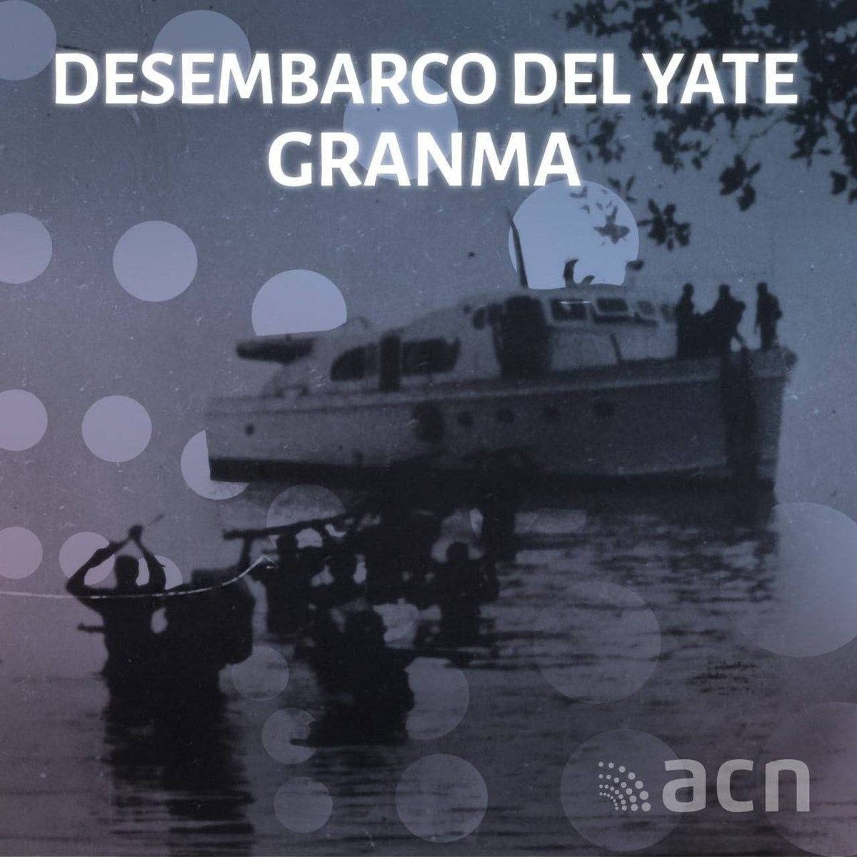 ACN_Cuba's tweet photo. 🇨🇺Cuba recuerda hoy el aniversario 69 del desembarco del yate Granma y celebra el Día de las Fuerzas Armadas Revolucionarias (FAR).

👏El reconocimiento a quienes integran las FAR, ejemplo de entrega y resistencia, visible en cada misión que desempeñan en defensa de la nación. https://t.co/awgZ2xYboC