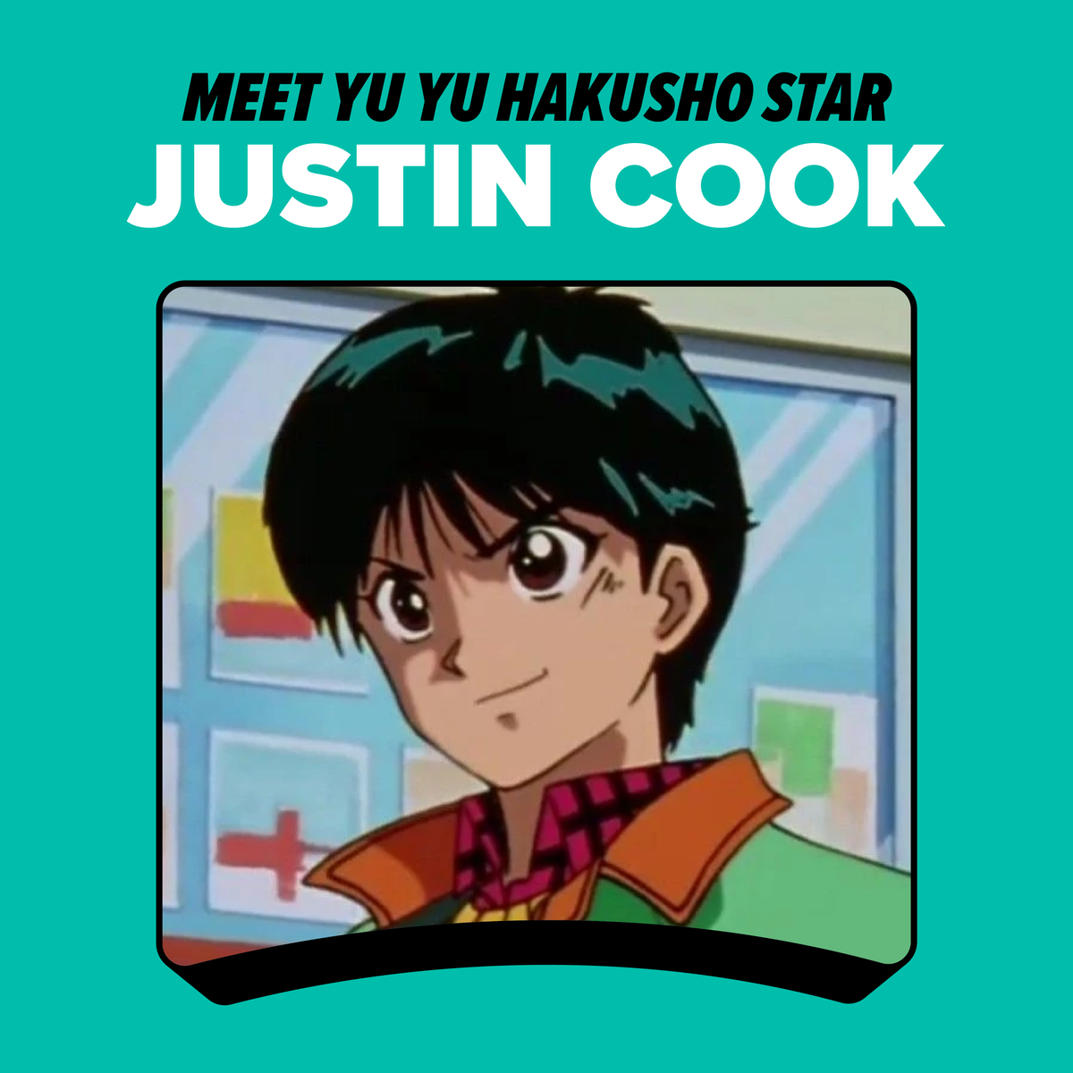 fanexpoportland's tweet photo. Get ready to meet the talent who brought our fave delinquent-turned-hero to life. Justin Cook, the voice behind Yusuke Urameshi from Yu Yu Hakusho, is coming to Portland. Don't miss out, grab your tickets now: https://t.co/fBj3BQJZd9

#JustinCook #YuYuHakusho #FANEXPOPortland https://t.co/iODu8atnTP