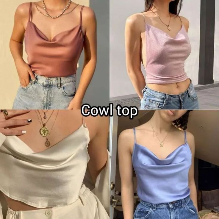 LOLandLips's tweet image. Which cowl top are you stealing for your next outing – pink, white, blue ya sab hi?