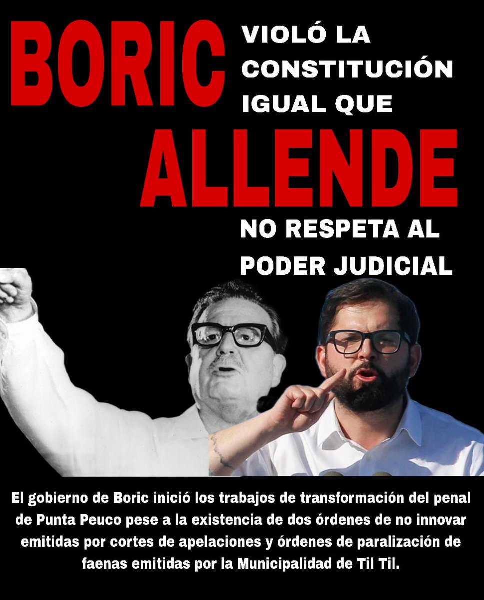 007Artemisa's tweet photo. 🔴 ESTO ES GRAVÍSIMO. 
Debería ser portada de todos los medios de prensa. 
BORIC ha violado la Constitución. https://t.co/9v18NkzOFZ