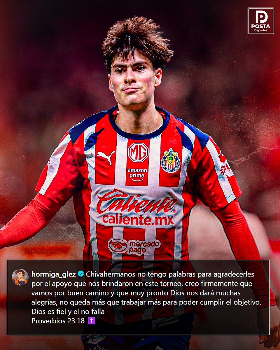 ¡Habla la ‘Hormiga’ González tras eliminación de Chivas! 🤳

Con él ante Cruz Azul, ¿La historia pudo ser diferente? 🤔