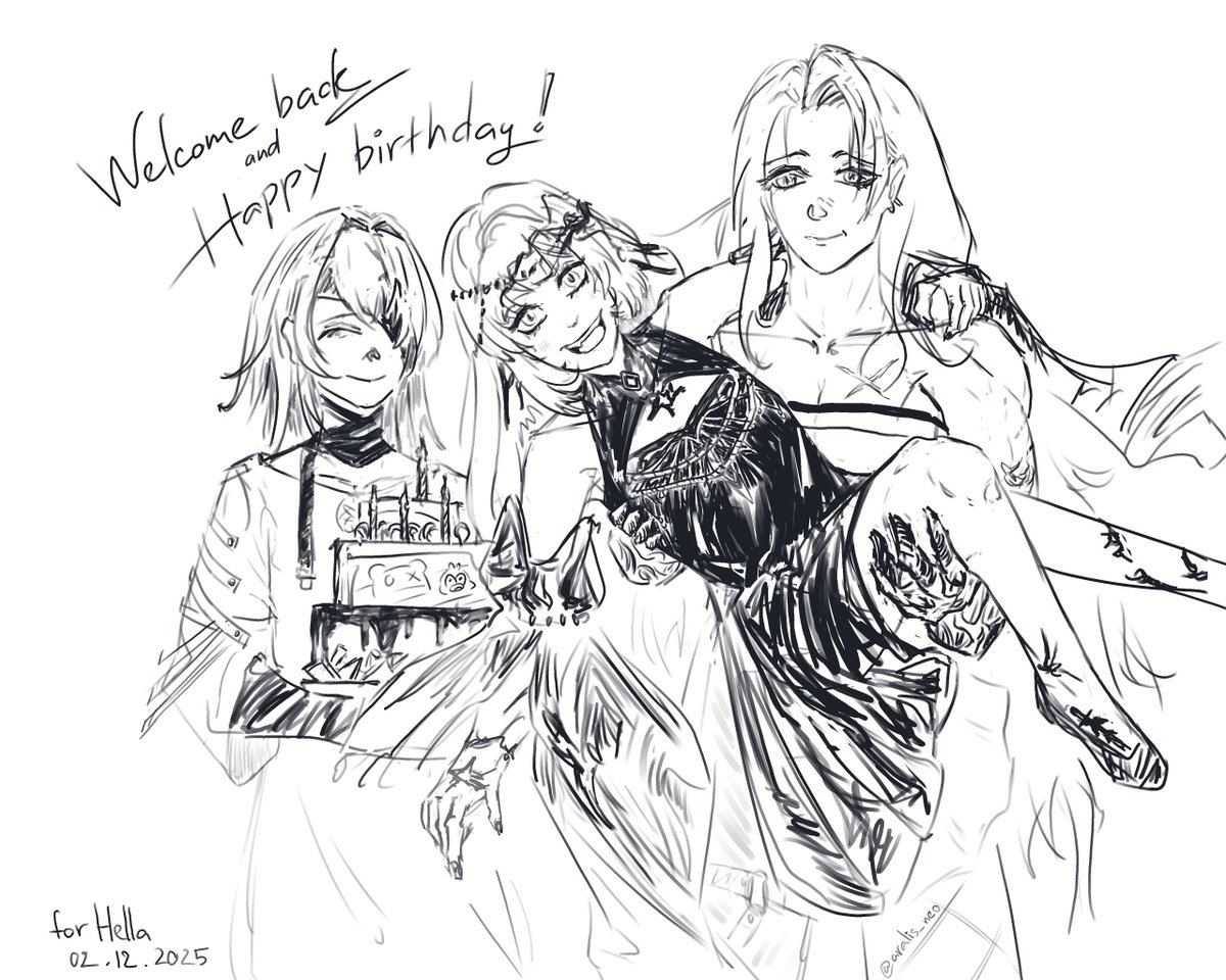 Happy birthday Hella🥳
#ヘラお誕生日会2025 
#無期迷途  #无期迷途 #무기미도 #PathtoNowhere