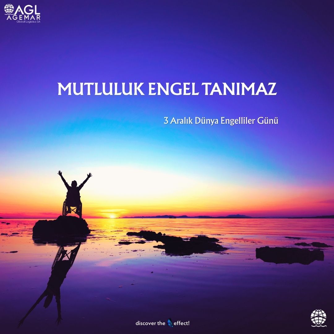 3 Aralık Dünya Engelliler Günü ile daha engelsiz bir dünya için birlikte yaşamayı öğrenelim.