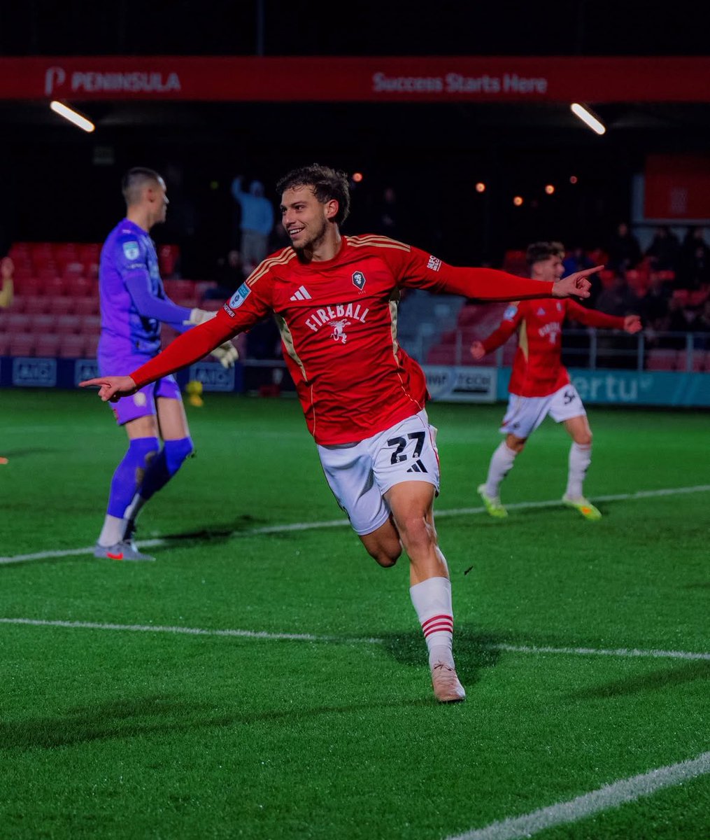 Bienvenido a la lista de goleadores en Salford City, Nico!🤩🇺🇾