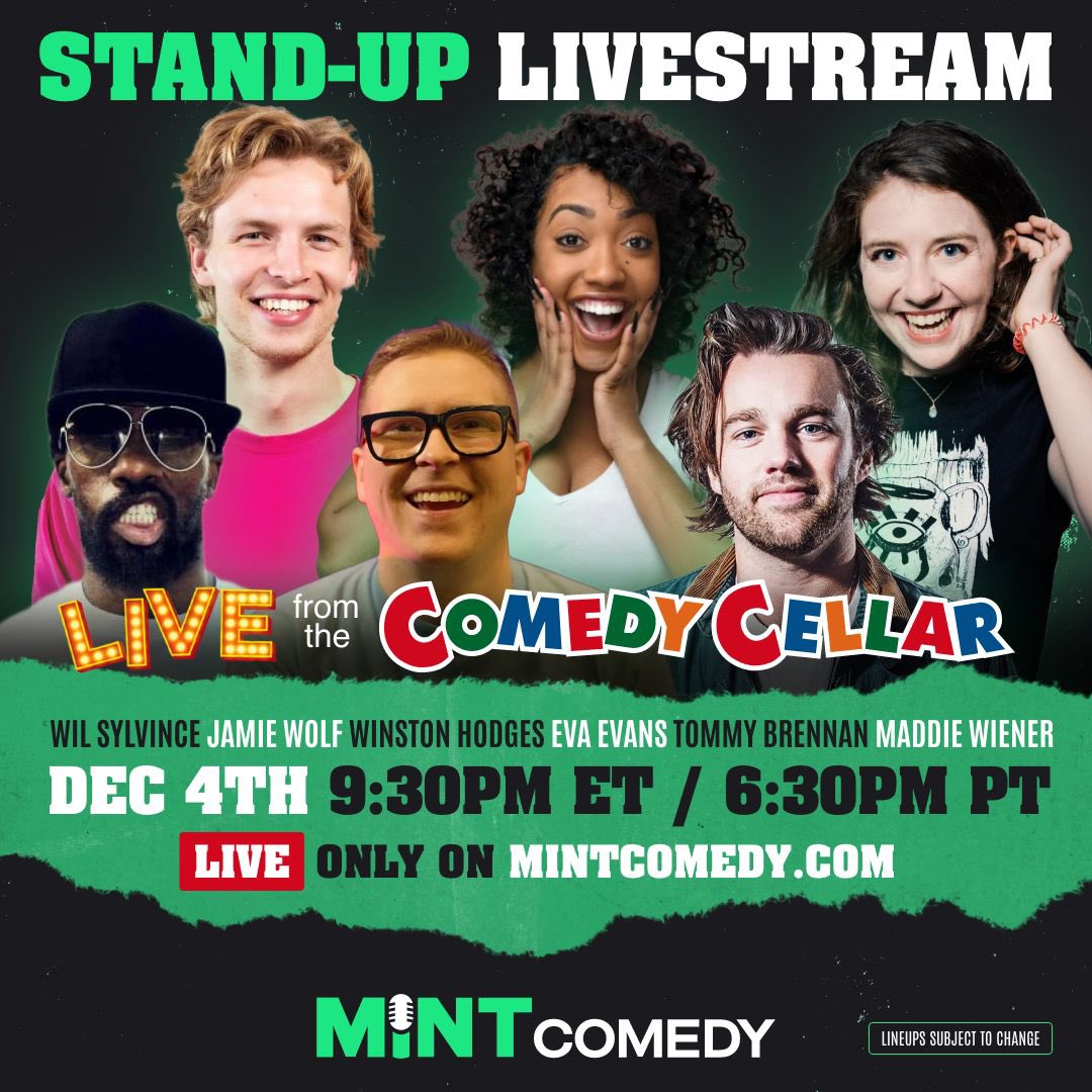 Mint Comedy tweet media