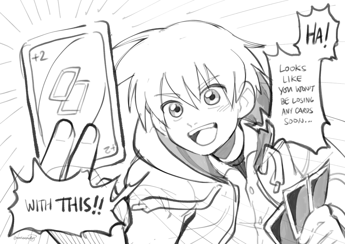 redrew a panel from a silly comic I made 10 years ago 