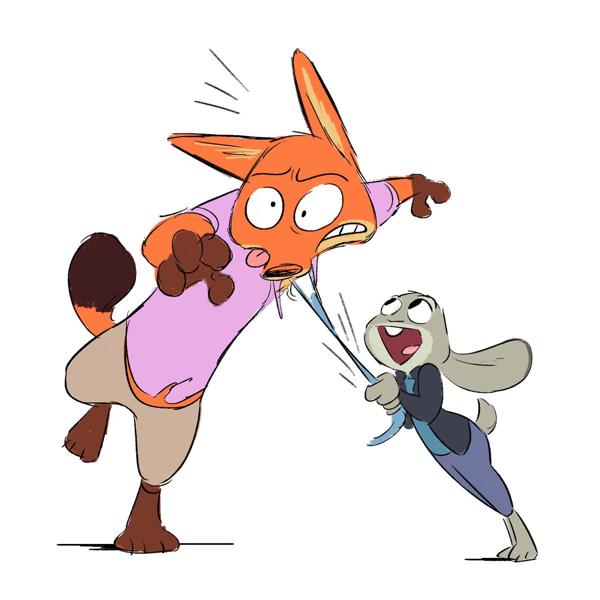 chasemdraws's tweet image. dream team #Zootopia2