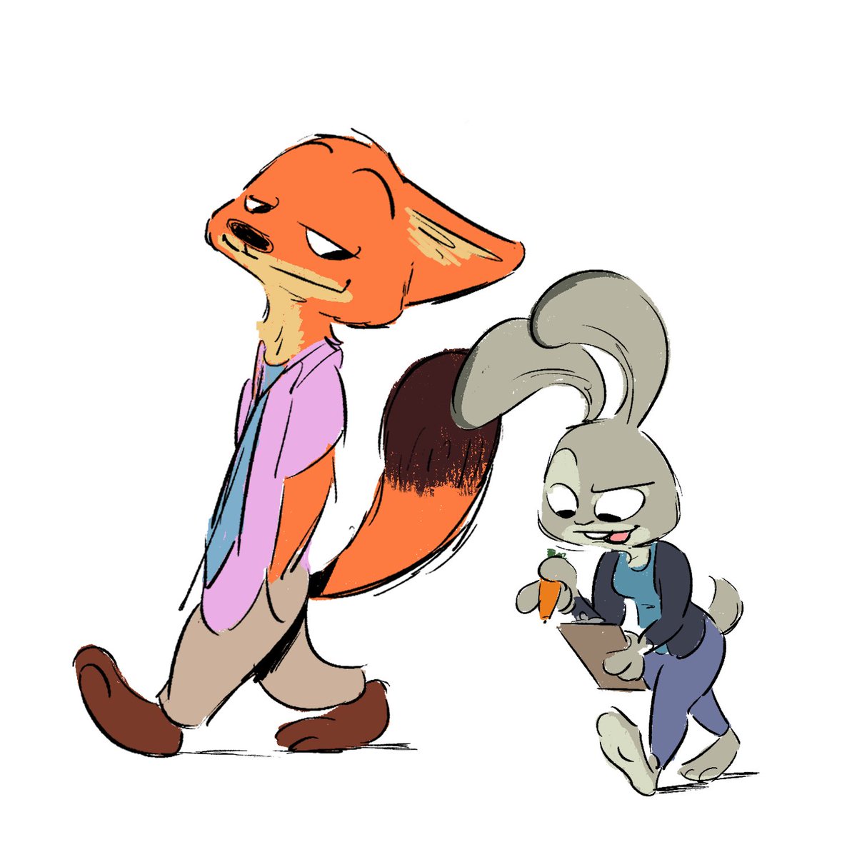 chasemdraws's tweet image. dream team #Zootopia2