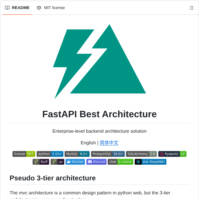 tom_doerr's tweet image. Enterprise backend architecture solution for FastAPI

github.com/fastapi-practi…