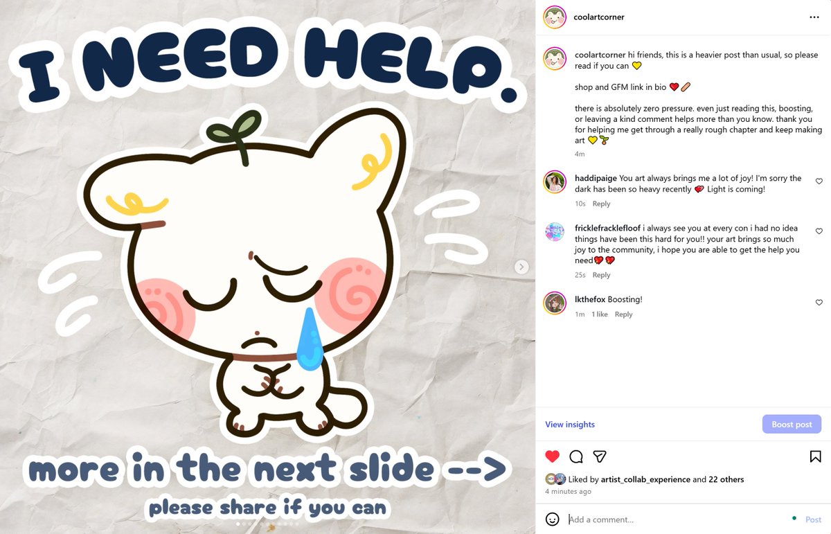 coolartcorner's tweet image. hey guys! i finally made a post about what&apos;s been happening the past couple months on insta, any boosts to the post over there would help a ton! 🥺🙏
🔗⤵