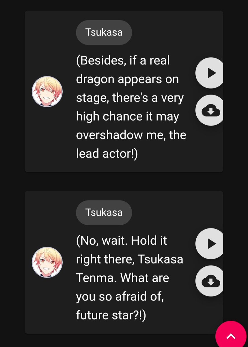 tsukasa worried about the dragon taking the spotlight on the stage but not worried about the dragon fucking killing him or burning him to death 😭