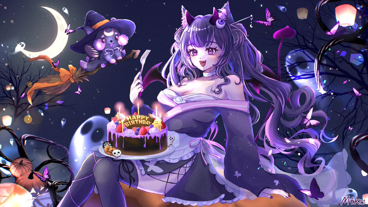 kura_matsuko's tweet image. 💜🐾🦋
#lunyxart #Vtuber #twitchstreamer