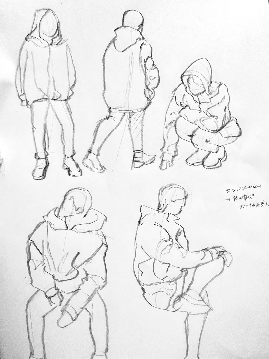 47】✨ #イラスト #さとまこクロッキー #art