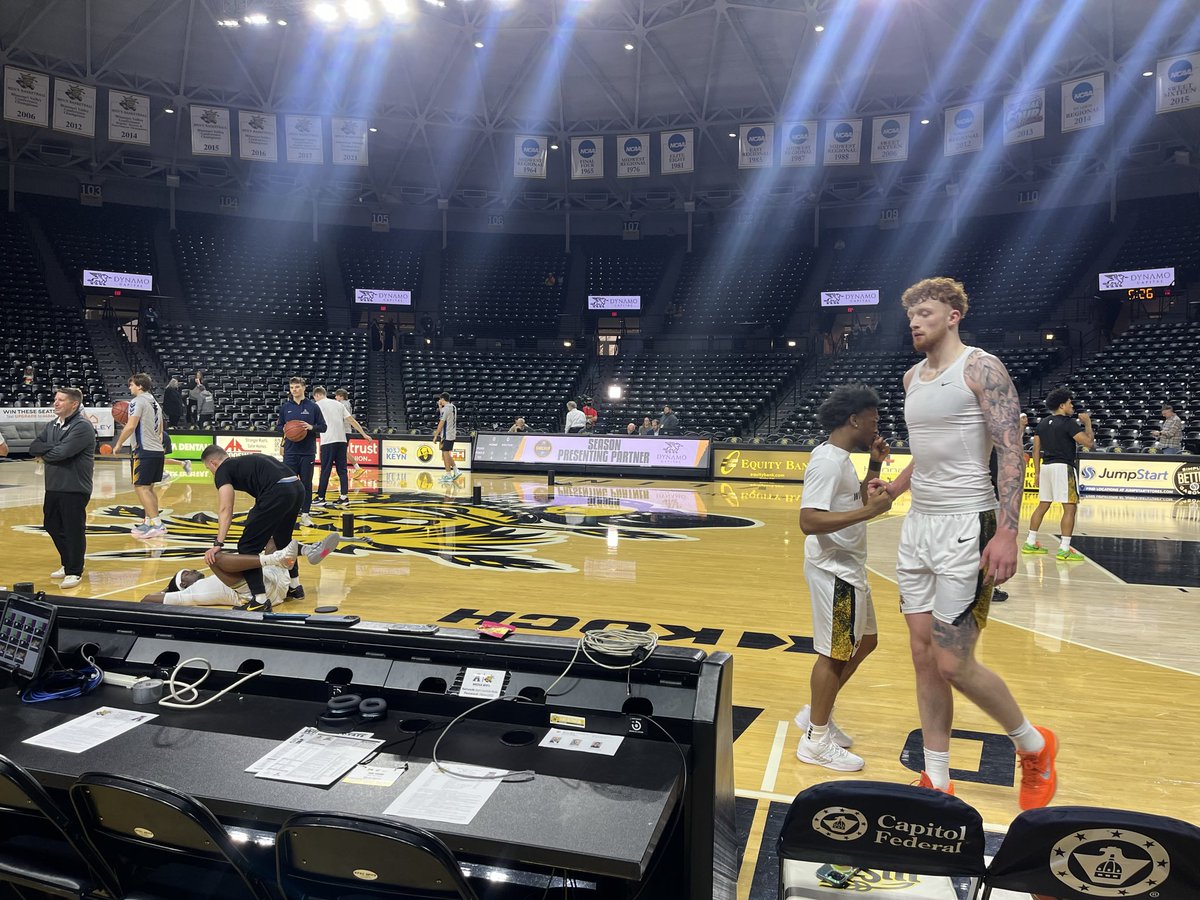 College hoops: Mount Marty at Wichita State 🏀 

Follow us all night long for updates on <a href="/KSNNews/">KSN News Wichita</a>.

Highlights tonight at 10.