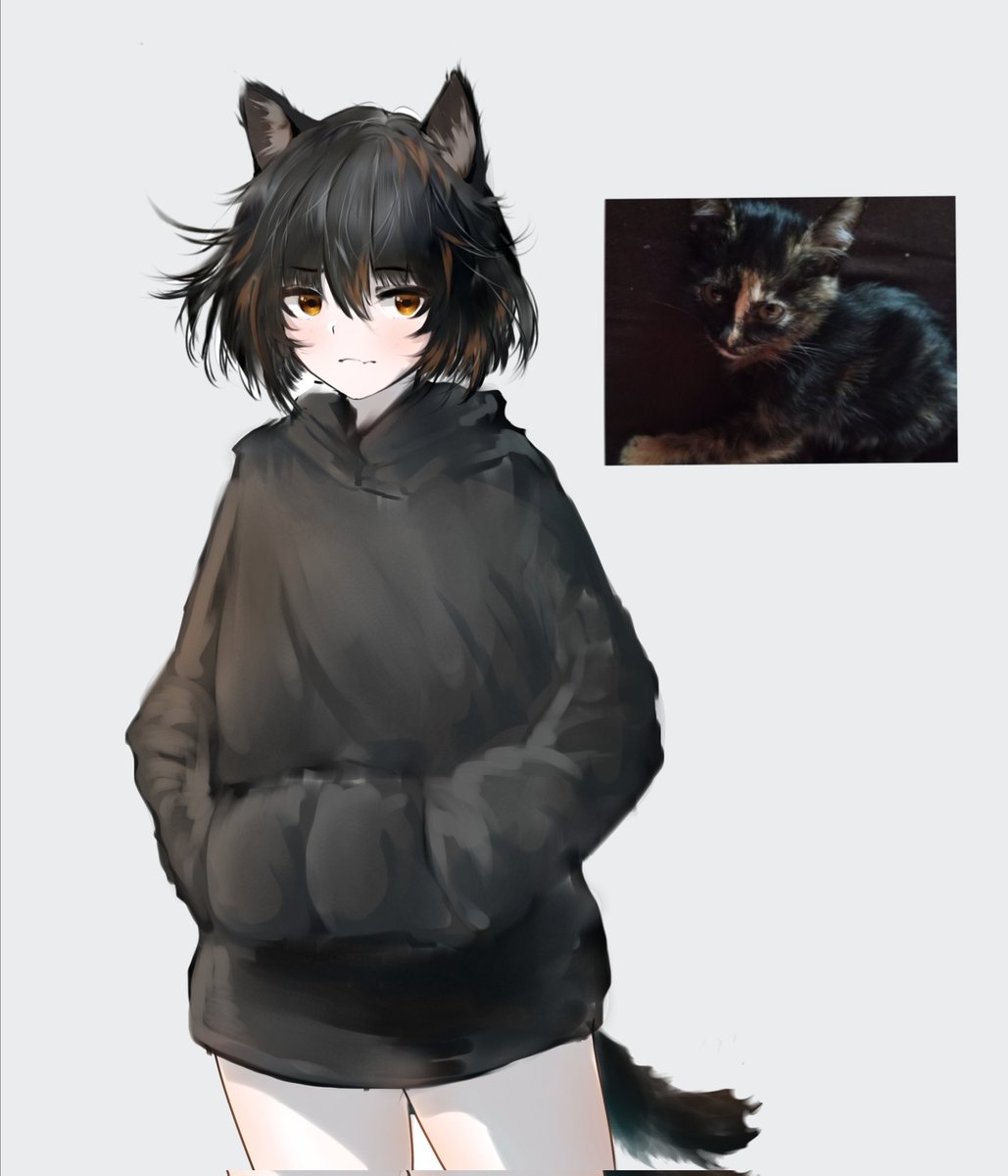 Meet chicchi (⁠ㆁ⁠ω⁠ㆁ⁠)
#catgirl #ocart #artmoots