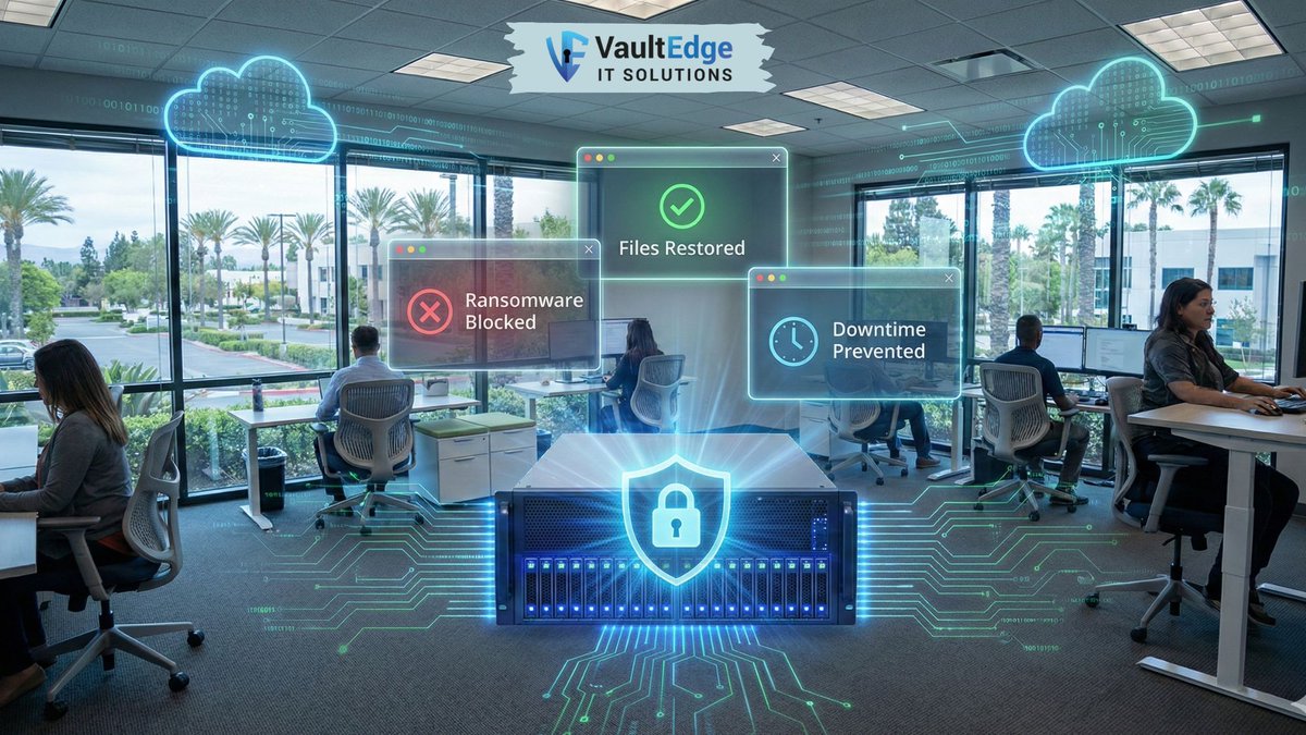 VaultEdgeIT's tweet image. 💡 Tech Tip Tuesday: Don’t wait for disaster to strike!

Backups + Disaster Recovery = Business Always On. VaultEdge IT keeps Turlock businesses safe. 

🔗 vaultedge.com

#TechTipTuesday #BackupAndRecovery #VaultEdgeIT #ManagedServices #ITSupport #MSSP #TechSolutions