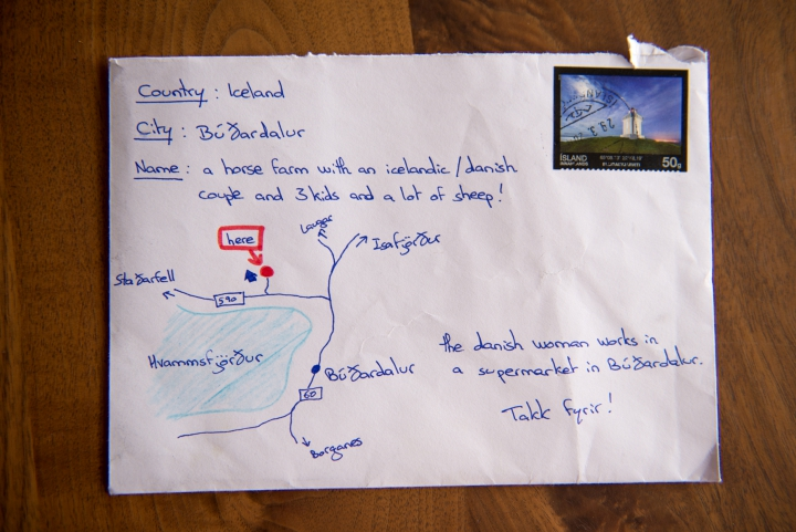 amazingmap's tweet image. Icelandic postal workers deliver a letter guided solely by a tourist’s sketch