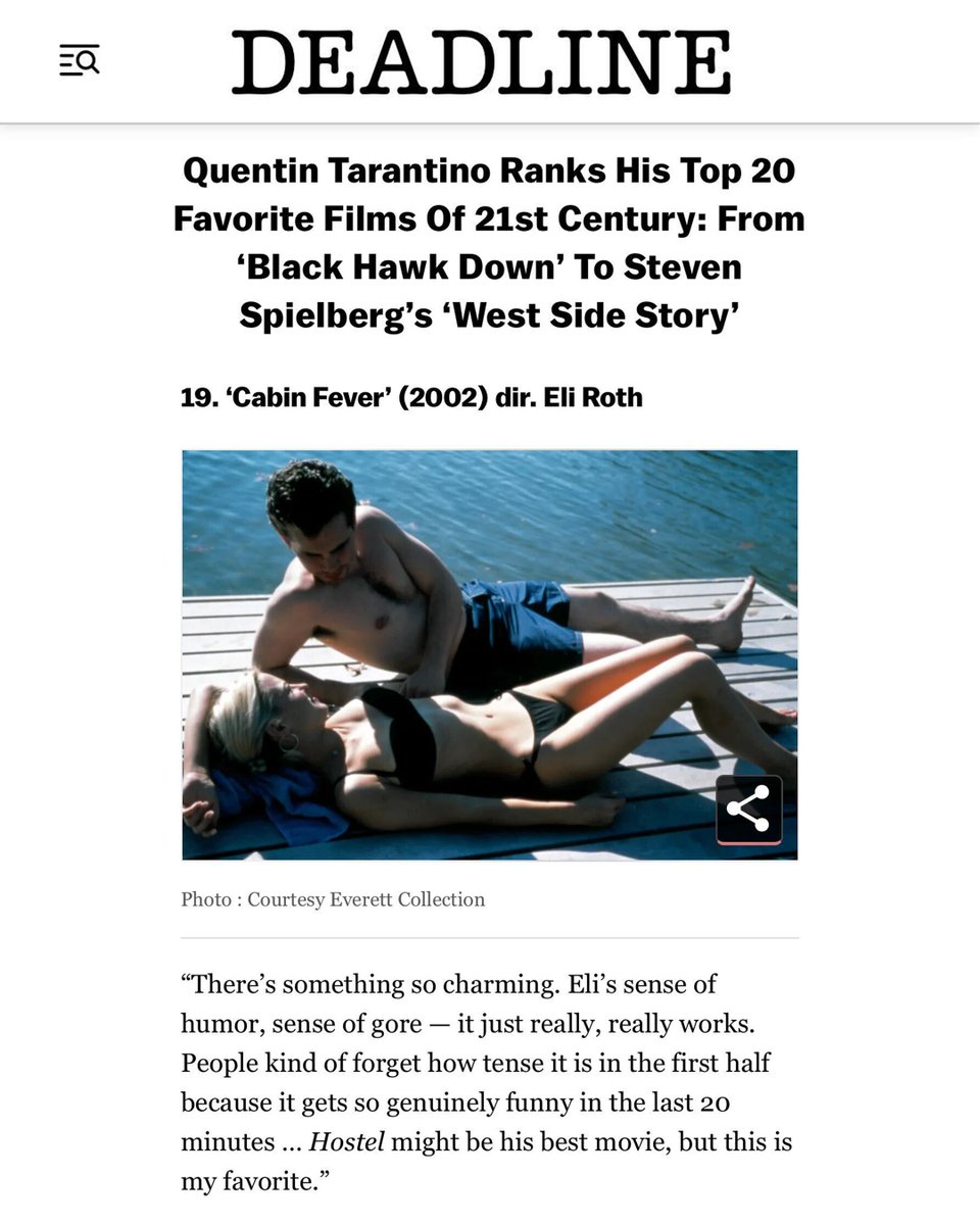 The Horror Section tweet media