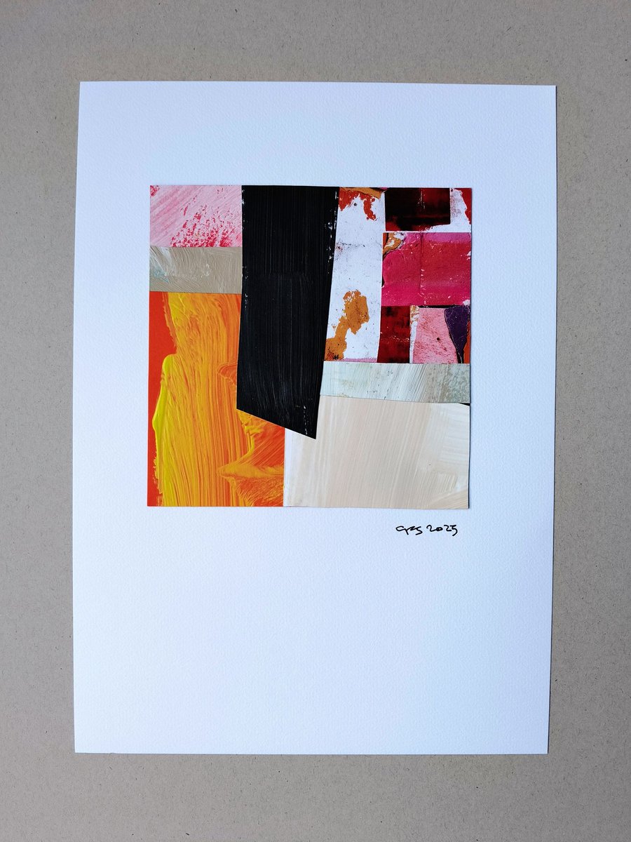 AlfonsoPostigo's tweet image. New piece 
#collageart #abstractmood #texturizing