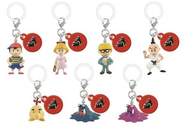 MOTHER2 チャームマスコット」がカプセルトイで12月上旬に登場
