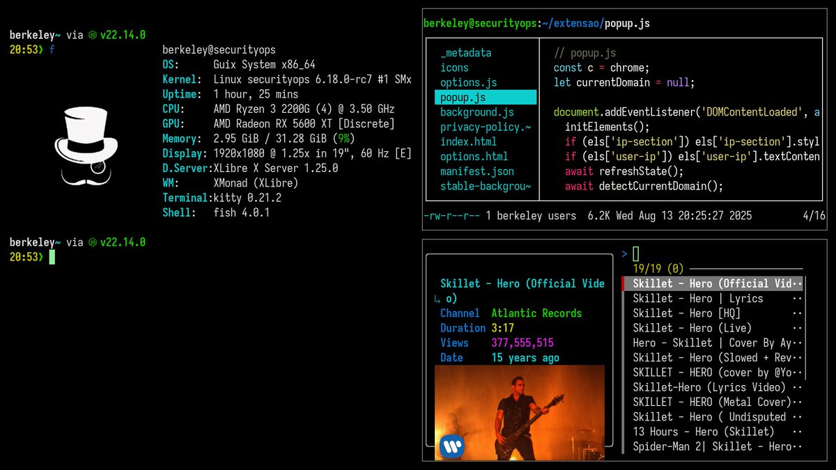 cristiancmoises's tweet image. Long live to GNU GUIX, long live to XLIBRE

#gnuguix #kernel #linux #xlibre