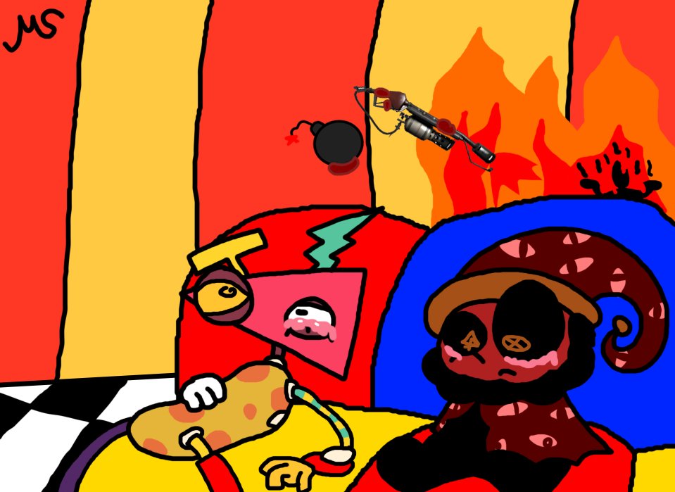 DemonStudios6's tweet photo. Ima chill with zooble https://t.co/oSCrBWUdXT