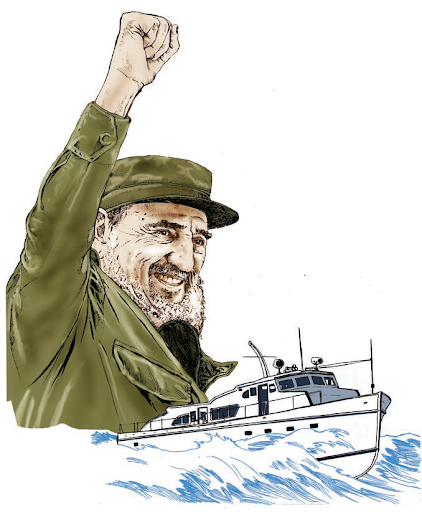 BJM_Las_Tunas's tweet photo. El 2/12/1956 marcó la historia de Cuba, cuando el yate Granma liderado por Fidel Castro marcó un hito en la historia de cuba culminado el 1 de enero de 1959.
#Refaccionarias 
#BrigadaJoséMartí #100AñosConFidel #FidelPorSiempre https://t.co/XfwIAyDQSJ