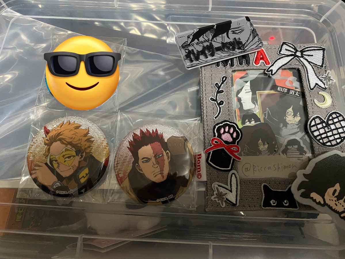 交換希望】 僕のヒーローアカデミア ヒロアカ グリッター 缶バッジ 譲