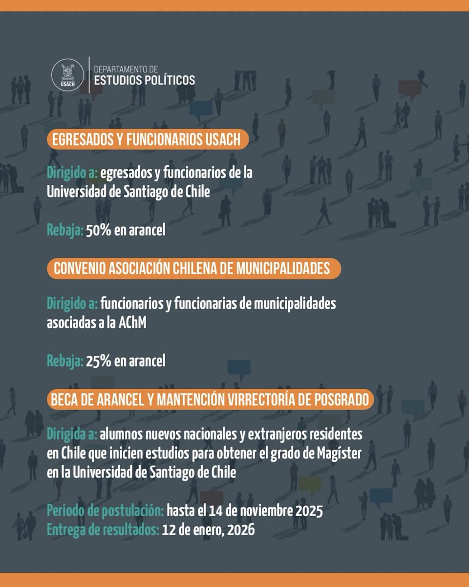 Departamento de Estudios Políticos tweet media