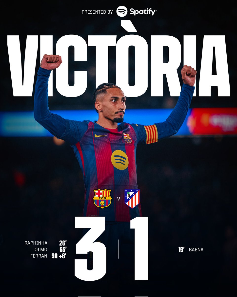 Iniestaxavi2's tweet photo. ياحلو الكامب نو وتشجيع الجماهير يهز الملعب
صج كنا فاقدين الكامب نو
وبصراحة رافينيا رد الروح والقتالية للفريق
بصمته واااضحه 💪🏼
وهاات الصدارة😎

فيسكاا الباارسااا💙♥️

 #برشلونة_أتلتيكو_مدريد https://t.co/kWQ3plLSKH