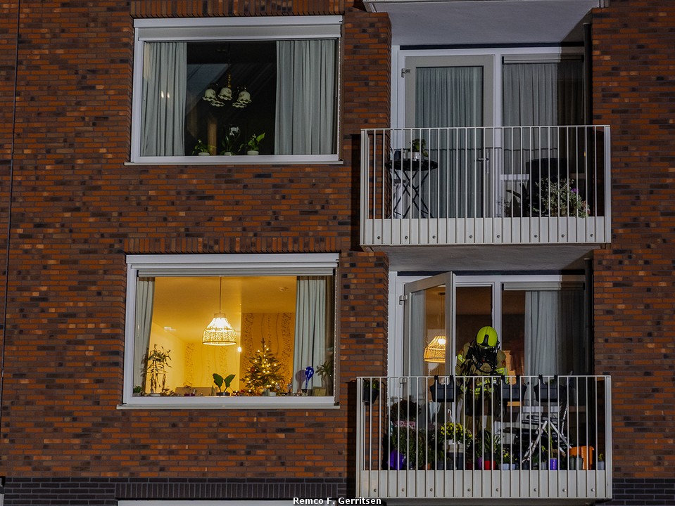 Keukenbrand bij woning in de Reehorst