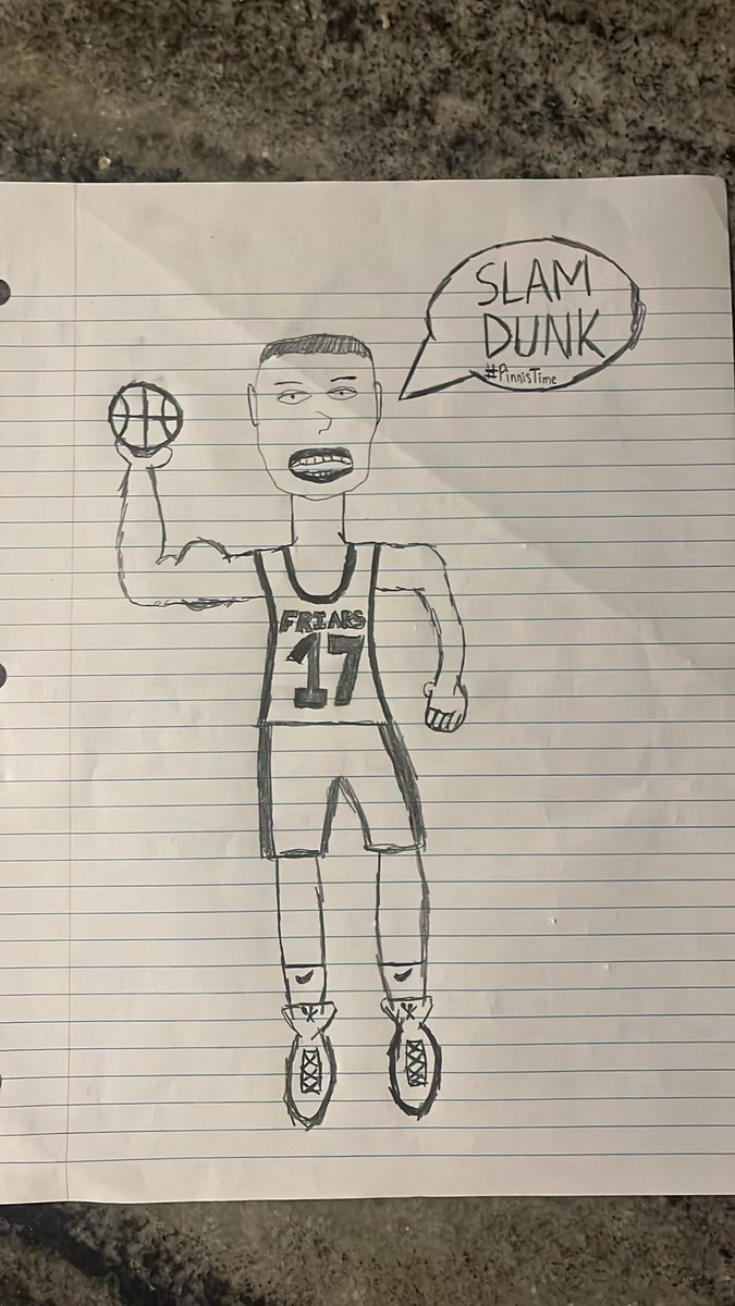 Little cousin got some artwork done before the big game tonight. 

It’s #PinnisTime!