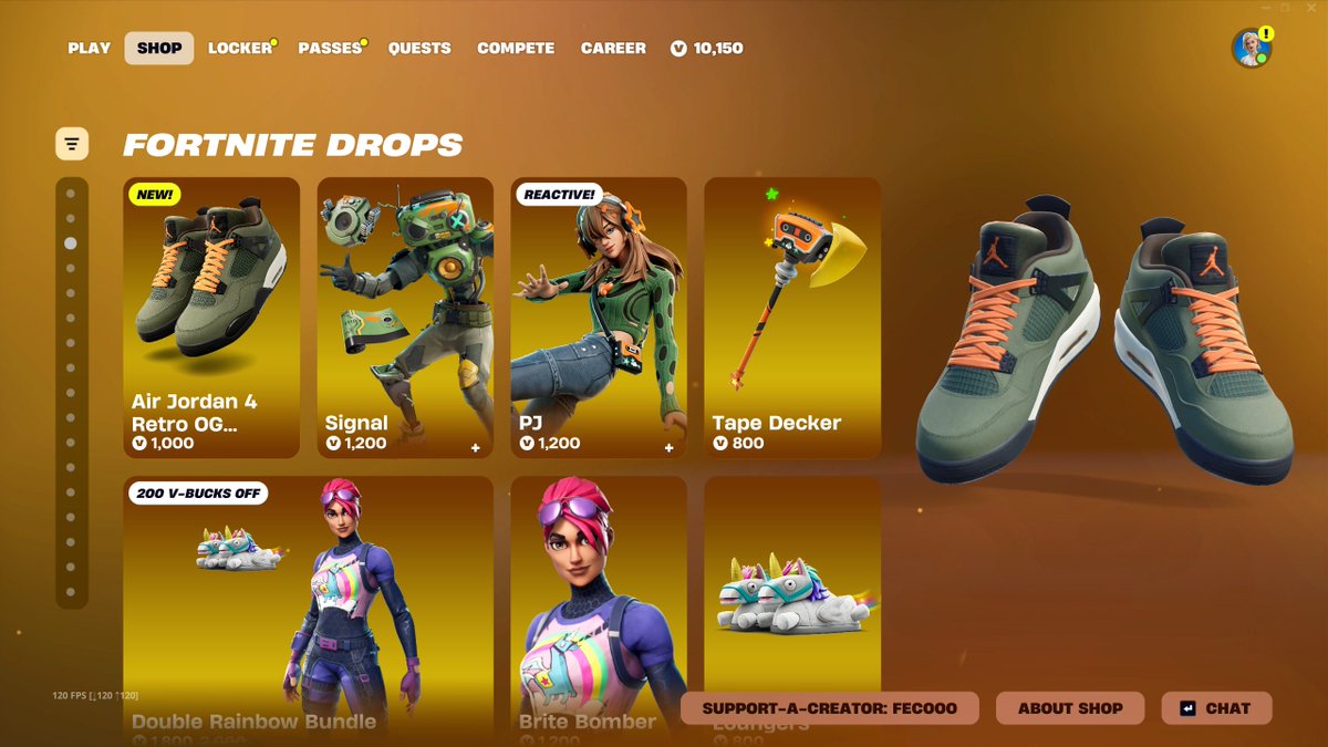 Fecooo_'s tweet image. New FNCS cosmetics &amp;amp; new Kicks!

Use Code &quot;Fecooo&quot; to support me! (#ad) ❤️