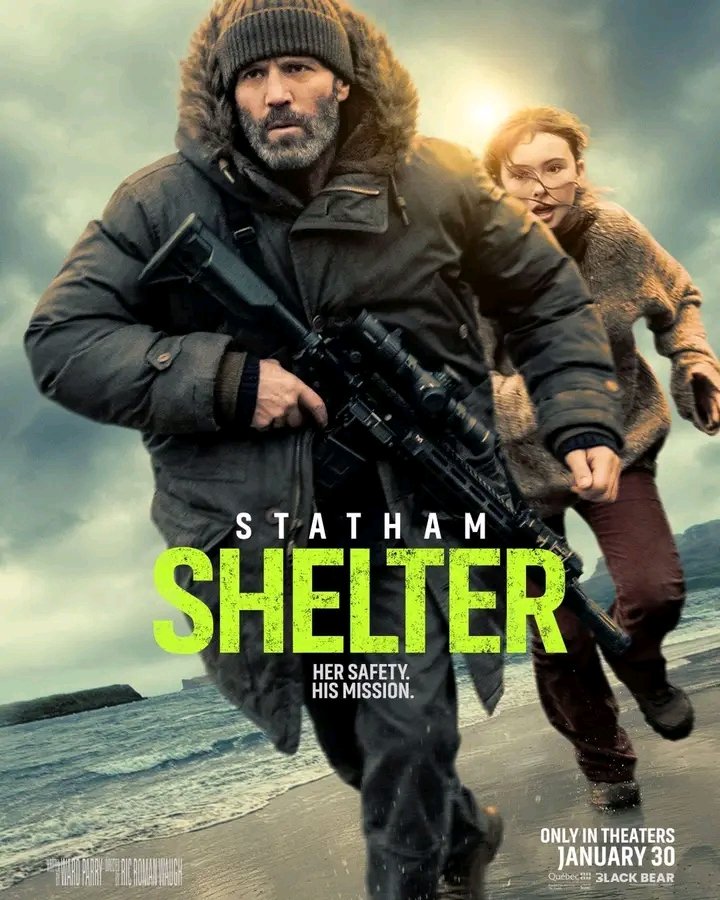 JasonStath643's tweet image. #shelter trailer tomorrow! Only in theaters Jan 30