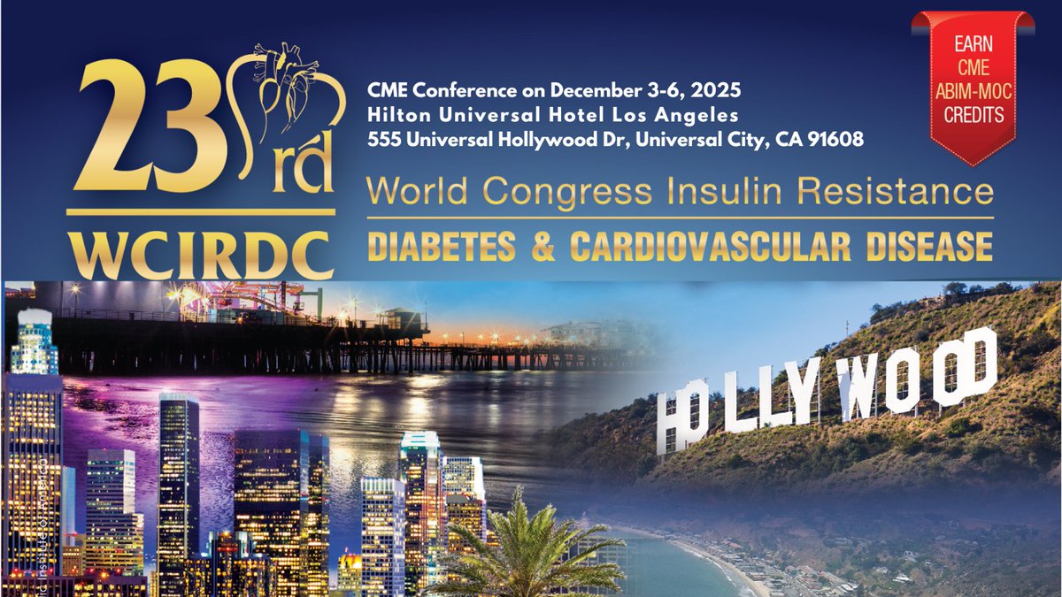 WCIRDC's tweet image. 💙 The 23rd Annual WCIRDC starts TOMORROW at the Hilton Universal in Los Angeles. Make sure to check your email for important information regarding the event. 

Check out the amazing sessions in store at wcir.org/agenda

#WCIRDC2025 #23WCIRDC #CME #MedEd #MedicalEducation