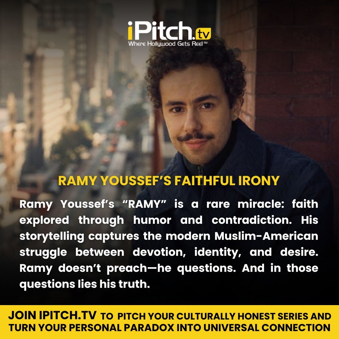 Ramy Youssef turns faith, identity, and contradiction into disarming honesty, proving that questions can be more powerful than answers. Share your culturally honest series on iPitch.tv and let your personal paradox become universal connection.

#RamyYoussef #iPitch