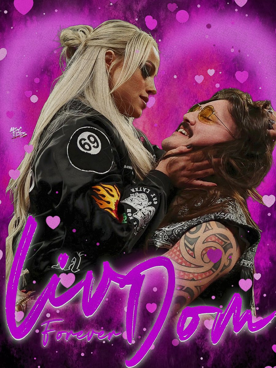 Liv Dom Forever 💕
<a href="/YaOnlyLivvOnce/">LIV Morgan</a> 
<a href="/DomMysterio35/">Dominik</a>
