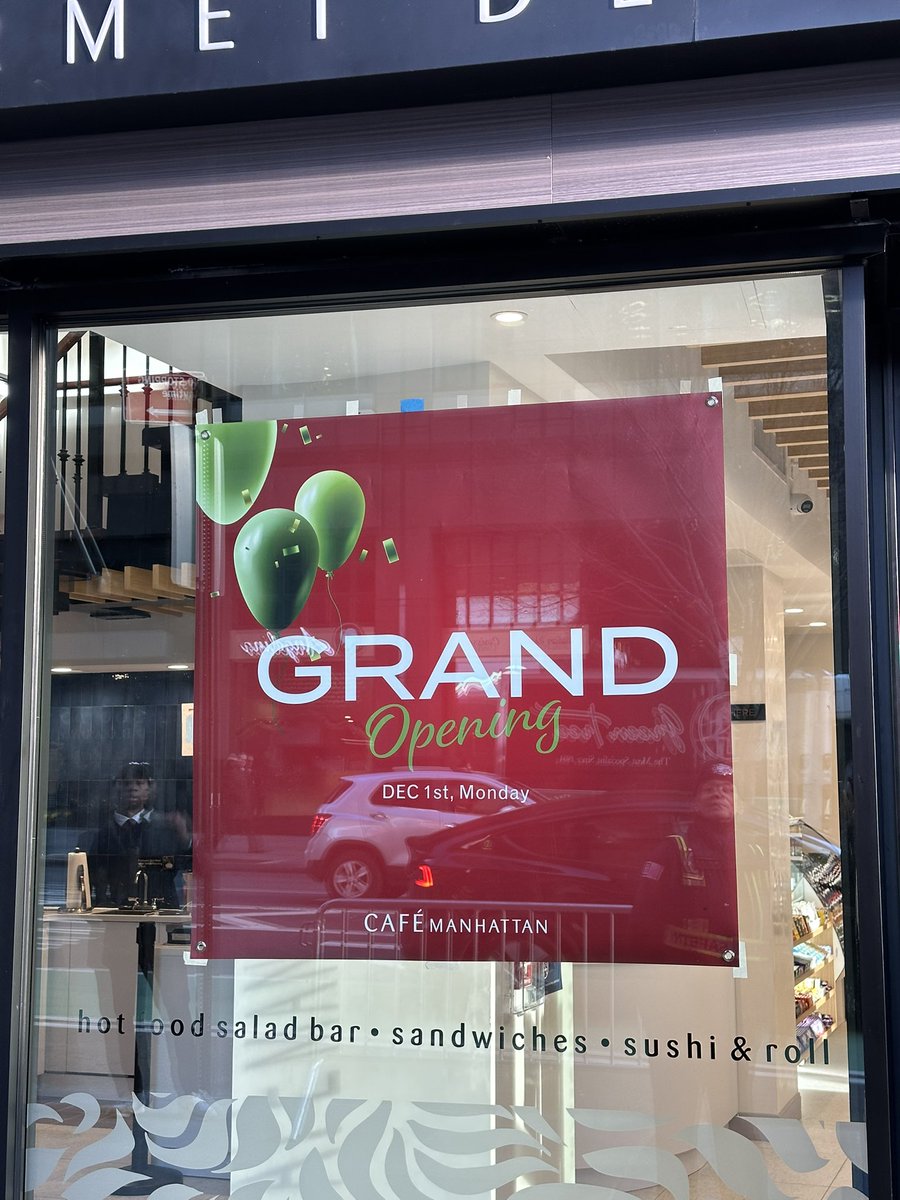 TimesSquareNYC's tweet image. Grand Opening of Cafe Manhattan in Times Square 🌟

📍1674 Broadway, New York, NY

#TimesSquare #NYC #NYCBusiness